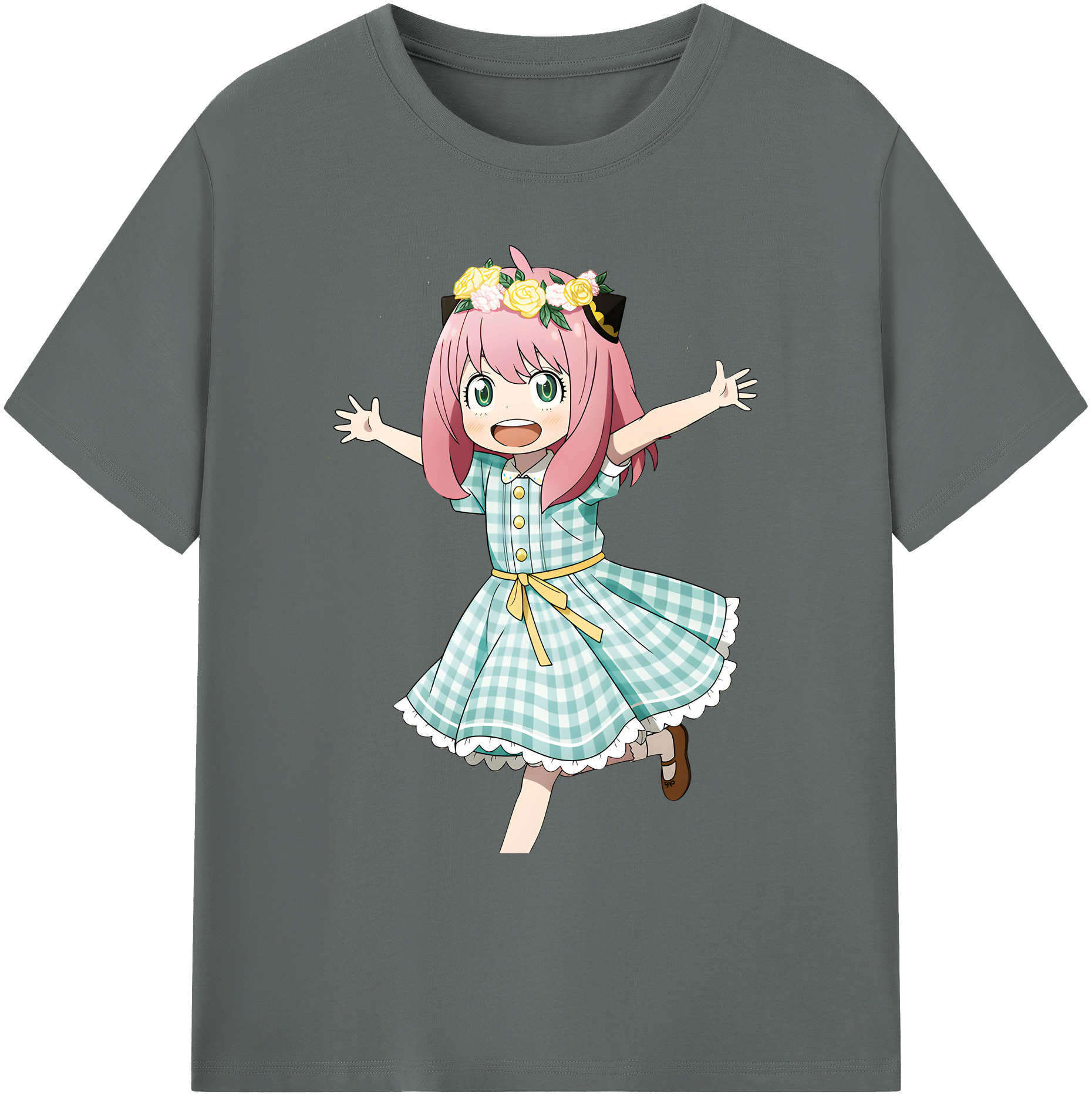 （画像用） SPY×FAMILY间谍家家酒 綿100％ メンズ半袖Tシャツ｜肌触りやわらか＆通気性